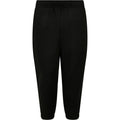 Black - Front - Urban Classics Boys Jogging Bottoms