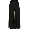 Black - Front - Urban Classics Womens-Ladies Modal Culottes