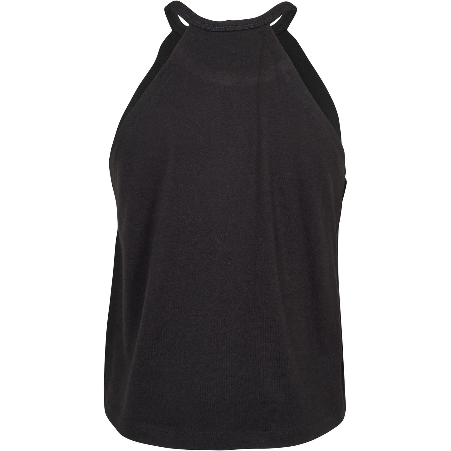 Black - Back - Urban Classics Womens-Ladies Halter Neck Tank Top