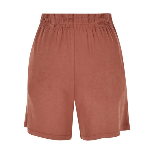 Terracotta - Front - Urban Classics Womens-Ladies Modal Shorts
