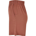 Terracotta - Side - Urban Classics Womens-Ladies Modal Shorts