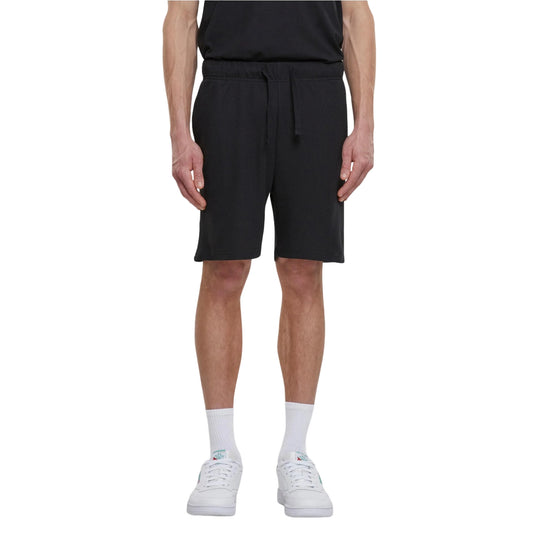Black - Front - Urban Classics Mens Waffle Sweat Shorts