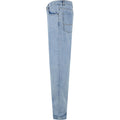 New Light Blue Washed - Side - Urban Classics Mens Heavyweight Straight Jeans
