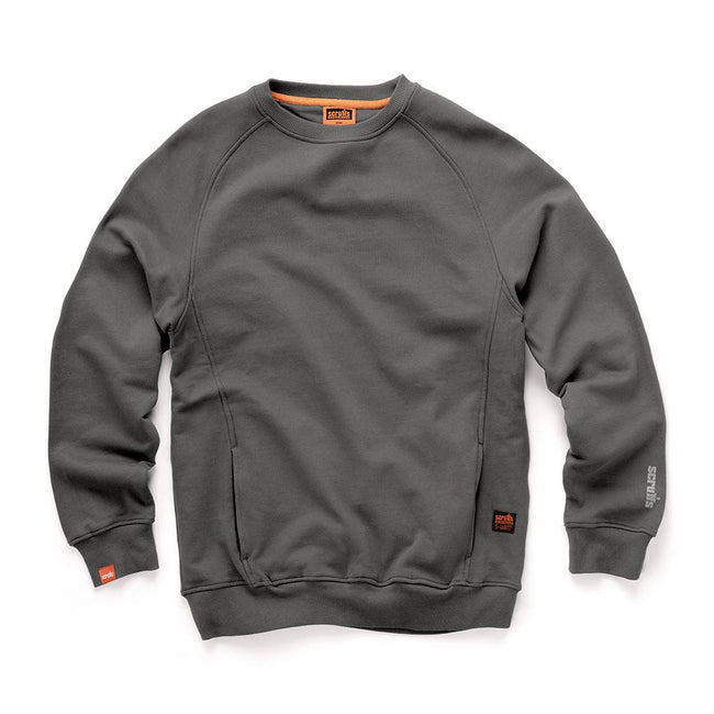Graphite - Back - Scruffs Unisex Adult Eco-Worker Sweatshirt
