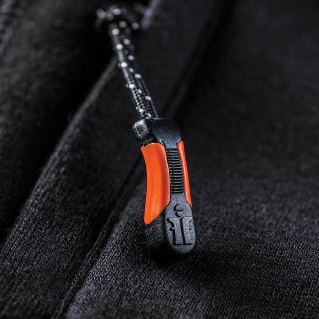 Black - Side - Scruffs Mens Trade Logo Hoodie