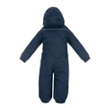 Navy Blue - Back - Trespass Baby Unisex Dripdrop Padded Waterproof Rain Suit