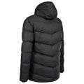 Black - Back - Trespass Mens Blustery Padded Jacket