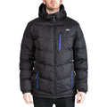 Black - Side - Trespass Mens Blustery Padded Jacket