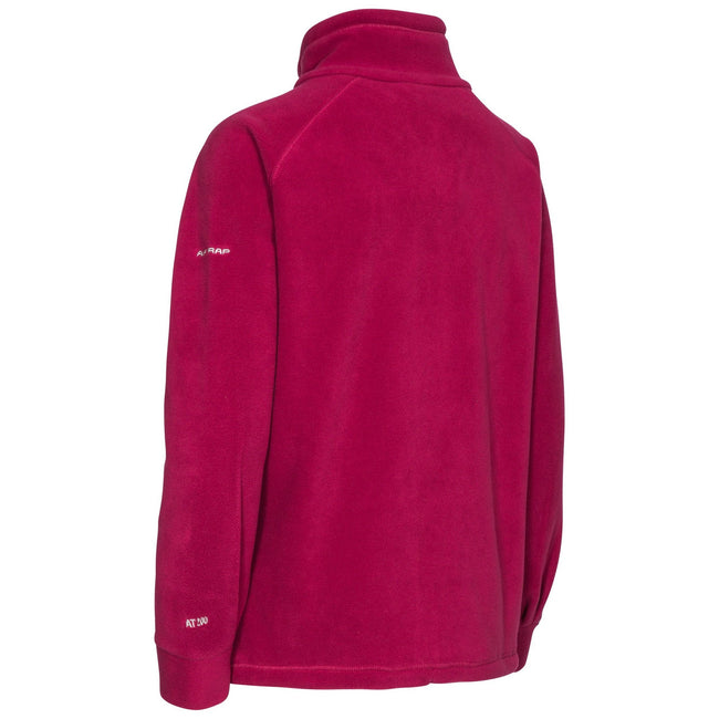 Cerise - Lifestyle - Trespass Womens-Ladies Clarice Full Zip Fleece Jacket
