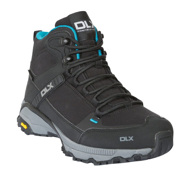 Black - Front - Trespass Womens-Ladies Nomad DLX Walking-Hiking Boots