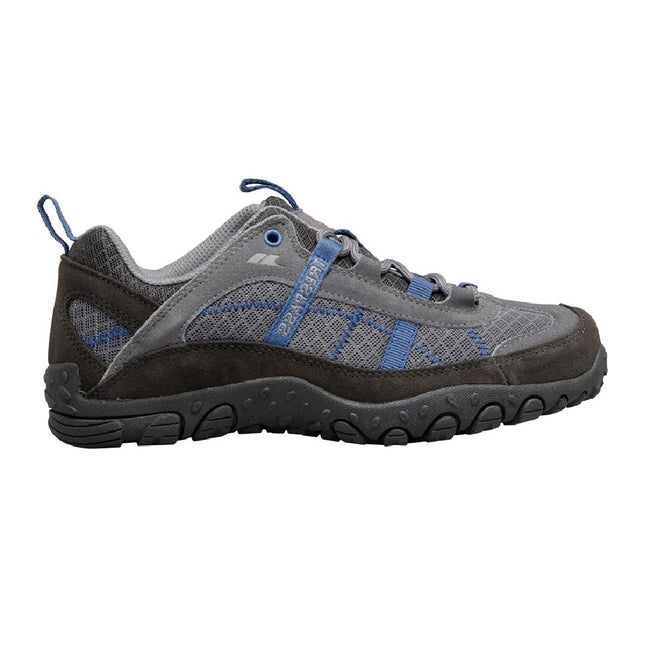 Steel - Back - Trespass Womens-Ladies Fell Lightweight Walking Shoes