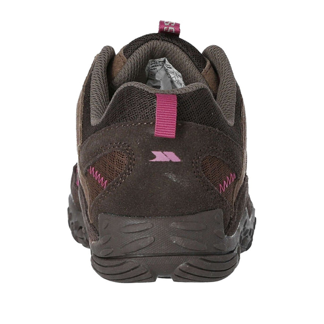 Coffee - Back - Trespass Womens-Ladies Fell Lightweight Walking Shoes