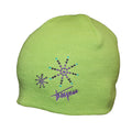 Pear - Front - Trespass Childrens Girls Sparkle Knitted Beanie Hat