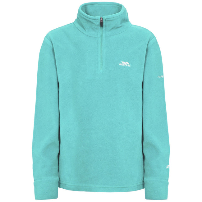 Lagoon - Front - Trespass Childrens Girls Louviers Plain Fleece Top