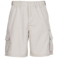 Mushroom - Front - Trespass Mens Gally Water Repellent Hiking Cargo Shorts