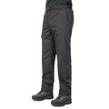 Black - Back - Trespass Mens Clifton Water Repellent Trousers