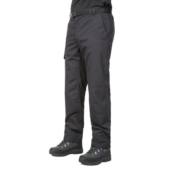 Black - Lifestyle - Trespass Mens Clifton Water Repellent Trousers