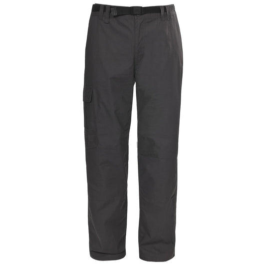 Khaki - Front - Trespass Mens Clifton Water Repellent Trousers
