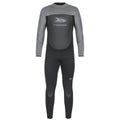 Black - Front - Trespass Diver Mens 5mm Full Length Neoprene Wetsuit