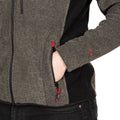 Olive Stripe - Pack Shot - Trespass Mens Jynx Full Zip Fleece Jacket