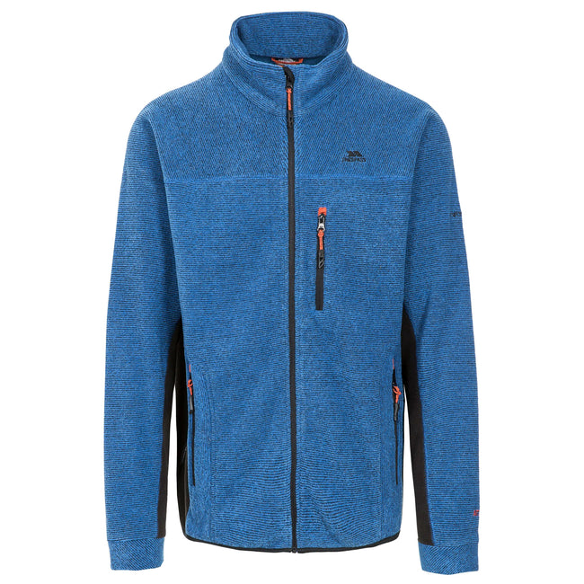 Blue - Front - Trespass Mens Jynx Full Zip Fleece Jacket