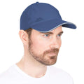 Navy Blue - Side - Trespass Mens Cosgrove Quick Dry Baseball Cap