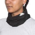 Black - Back - Trespass Mens Quay Multifunctional Neck Gaiter - Snood - Scarf