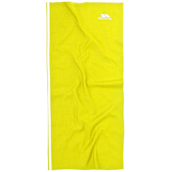Hi Vis Yellow - Front - Trespass Mens Quay Multifunctional Neck Gaiter - Snood - Scarf