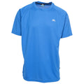 Bright Blue - Front - Trespass Mens Debase Short Sleeve Active T-Shirt