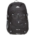 Black - Front - Trespass Albus 30 Litre Casual Rucksack-Backpack