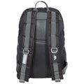 Black - Back - Trespass Albus 30 Litre Casual Rucksack-Backpack