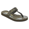 Khaki Camo - Front - Trespass Childrens-Kids Jettie Summer Flip Flops