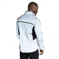 Silver Reflective - Side - Trespass Mens Zig Reflective Active Jacket