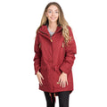 Merlot - Back - Trespass Womens-Ladies Clea Waterproof Parka