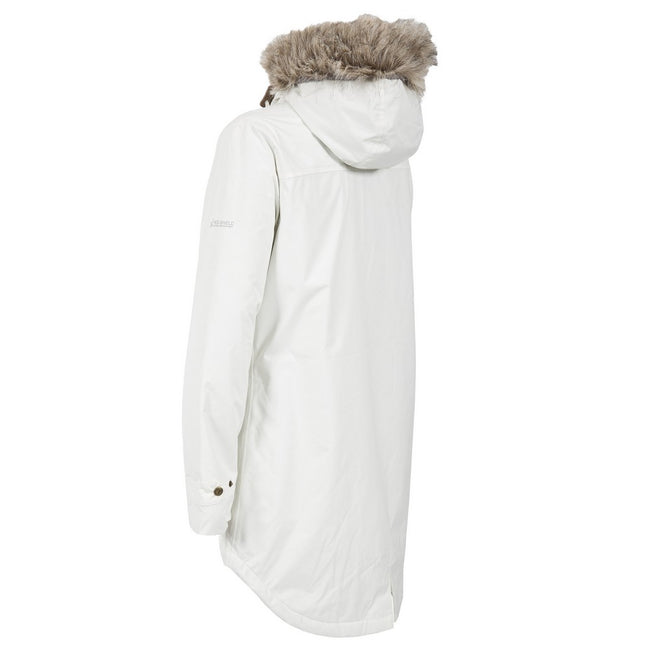 Ghost - Back - Trespass Womens-Ladies Clea Waterproof Parka