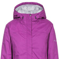 Purple Orchid - Side - Trespass Womens-Ladies Edna Waterproof Padded Jacket