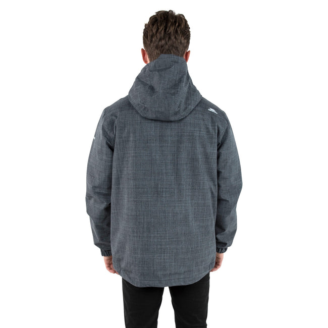 Dark Grey - Side - Trespass Mens Phillips Waterproof Padded Jacket