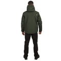 Olive - Side - Trespass Mens Donelly Waterproof Padded Jacket