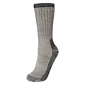Grey Marl - Back - Trespass Mens Stroller Merino Wool Hiking Boot Socks (1 Pair)