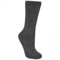 Black Marl - Front - Trespass Mens Stroller Merino Wool Hiking Boot Socks (1 Pair)