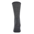 Black Marl - Back - Trespass Mens Stroller Merino Wool Hiking Boot Socks (1 Pair)