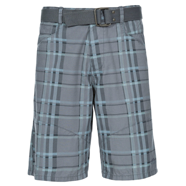 Storm Grey - Front - Trespass Mens Penza Casual Shorts