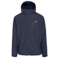 Navy - Front - Trespass Mens Accelerator II Waterproof Softshell Jacket