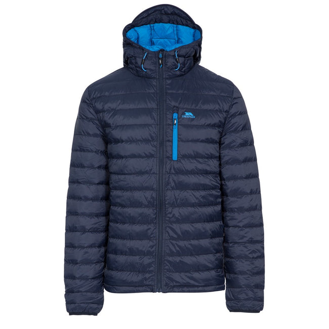 Navy-Blue - Front - Trespass Mens Digby Down Jacket