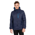 Navy-Blue - Side - Trespass Mens Digby Down Jacket