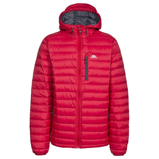 Red - Front - Trespass Mens Digby Down Jacket
