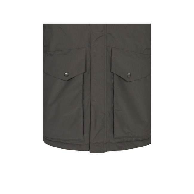 Peat - Side - Trespass Mens Larken Waterproof DLX Jacket