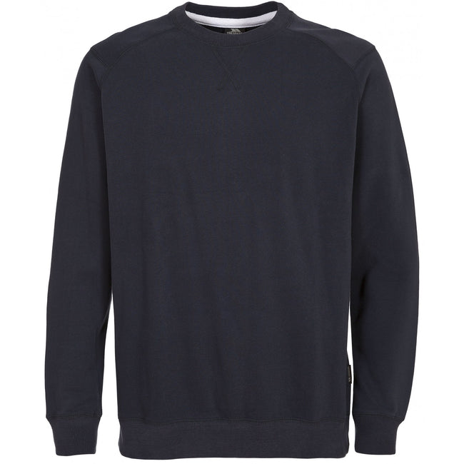 Navy - Front - Trespass Mens Thurles Sweater