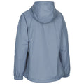Pewter Grey - Back - Trespass Womens-Ladies Tayah II Waterproof Shell Jacket