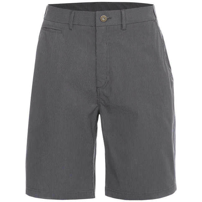 Flint Stripe - Front - Trespass Mens Atom Casual Shorts